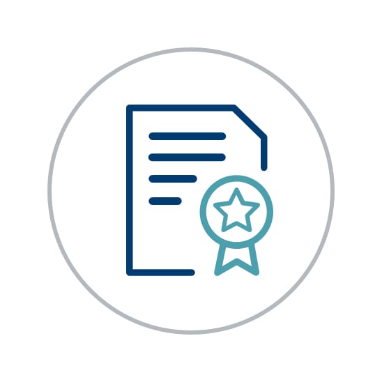 Sign up for training icon.